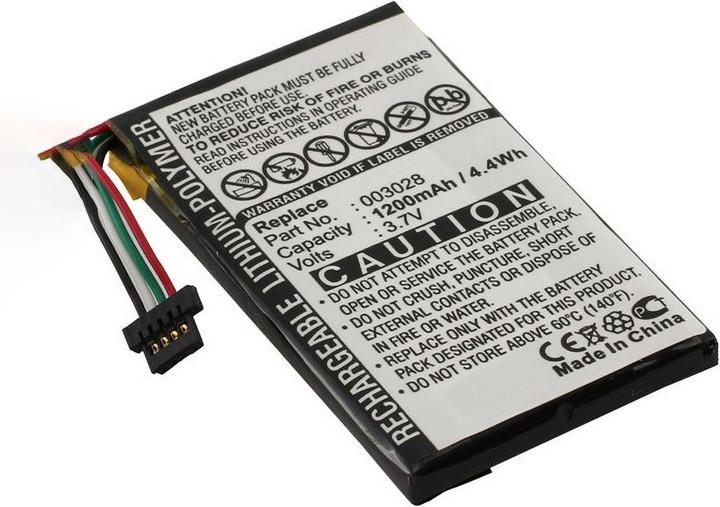 Produktbild AGI 108534 - Navigator-Batterie - Navigon - NAVIGON 2310 - Schwarz - Weiss - Lithium