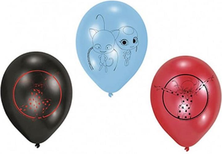 Actual product image Riethmüller 6 Balloons Miraculous 22.8cm (6 x)