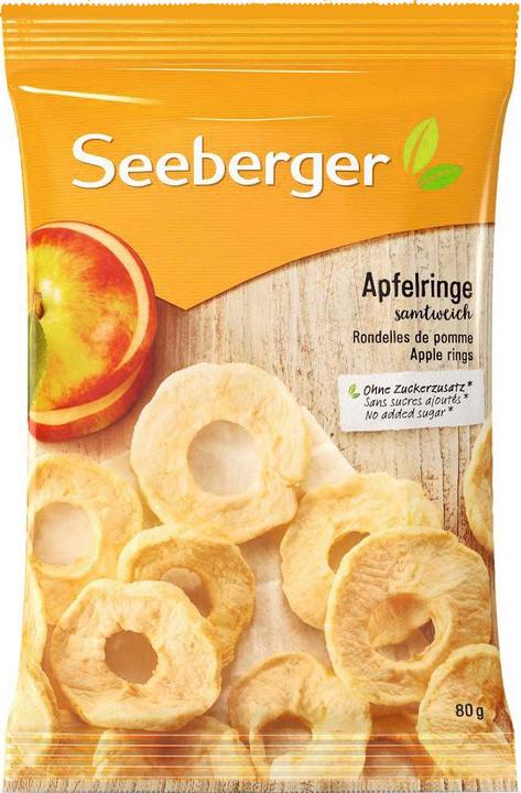 Actual product image Seeberger apple rings (80 g)