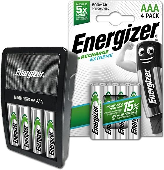 Actual product image Energizer Recharge Maxi kit