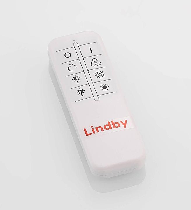 Actual product image Lindby LED Ceiling Lamp Fjardo CCT Squares Black (1240 lm)