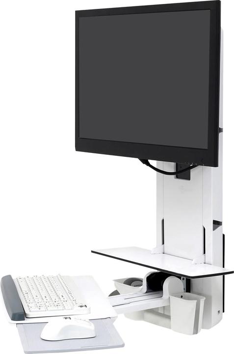 Ergotron StyleView Sitz-Steh- Vertical Lift (Wand, 24.02")