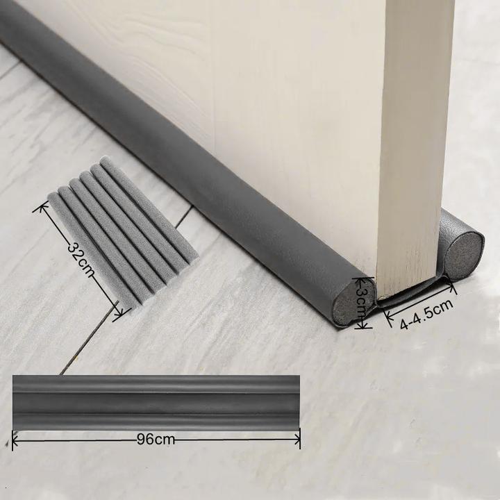 Image du produit Werkstein Coupe-courant d'air Isolation de porte Double joint de sol 96cm