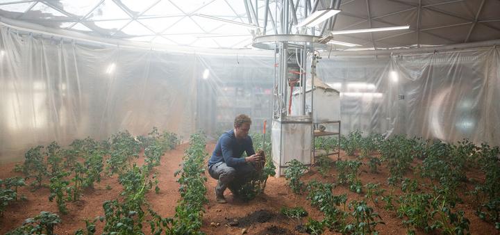 Actual product image The Martian Save Mark Watney (DVD, 2015, German)