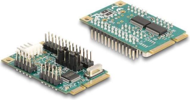 Produktbild Delock Mini PCIe I/O PCIe full size 1 x Parallel, 2 x Seriel