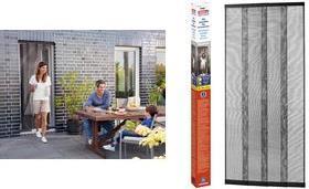 Produktbild tesa Insektenschutz Alu Lamellentür für Balkon- und Terrassentüren (95 x 220 cm)