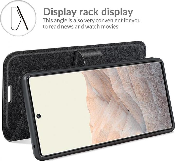 Actual product image Screenguard Google Pixel 6 Pro Leather Guard Leather Case (Google Pixel 6 Pro)