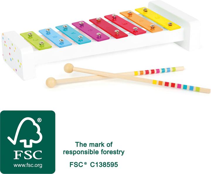 Actual product image small foot Xylophones (German)