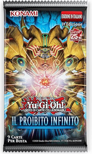 Immagine prodotto Konami YUGI Il Proibito Infinito 1 Busta (Pacchetto Booster)