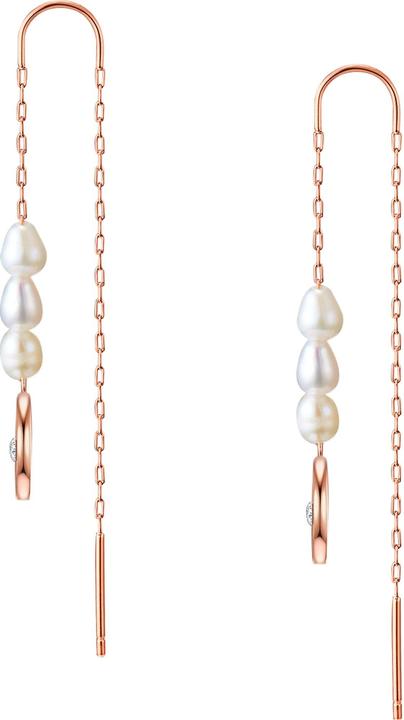 Immagine prodotto Valero Pearls Donna Acciaio inossidabile Preciosa Perle d'acqua dolce coltivate Oro rosa - 24321 (Acciaio inossidabile)