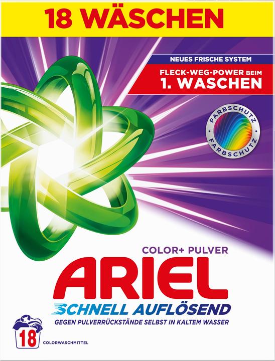 Actual product image Ariel Color+ (18 Washing cycles, Washing powder)
