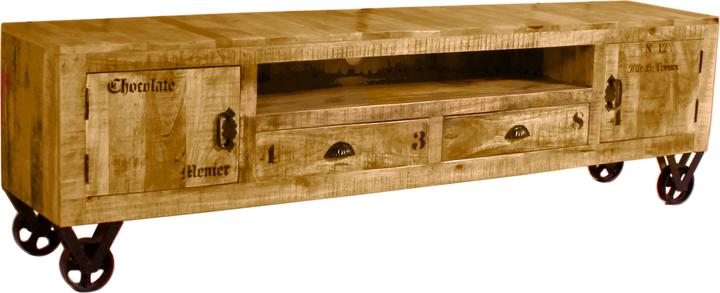Produktbild SIT Möbel Lowboard Vintage Natural Wood 200cm (200 x 40 x 55 cm)