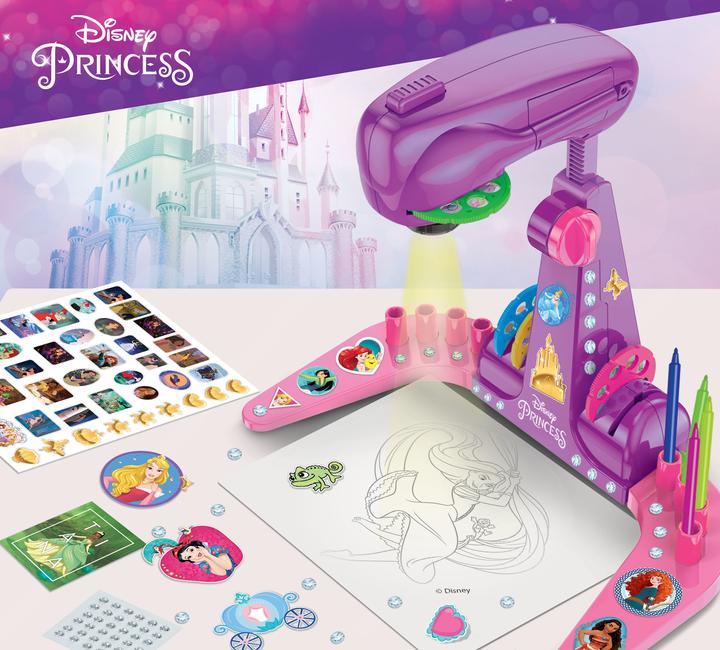 Actual product image Lisciani Princess Projector Drawing School