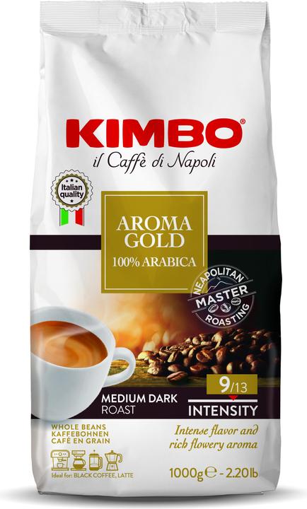 Image du produit Kimbo Arôme or (1000 g, Torréfaction moyenne)