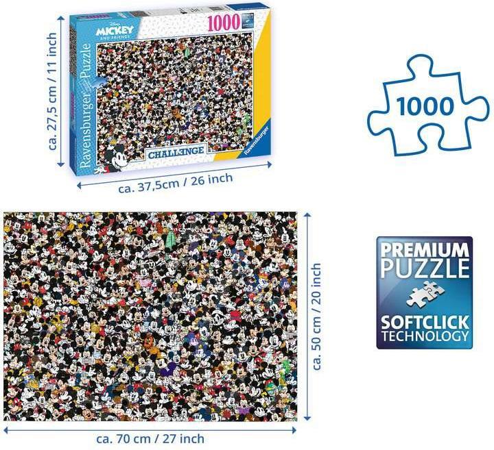 Image du produit Ravensburger DéfiMickey Mouse (1000 pièces)