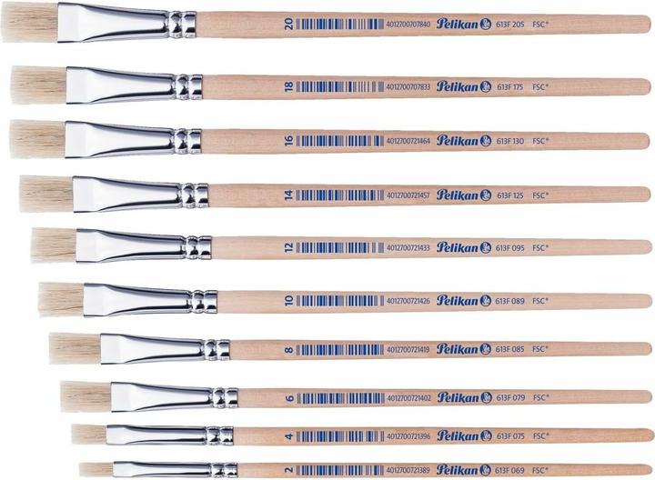 Produktbild Pelikan Pinsel Sorte 613F (4 mm)