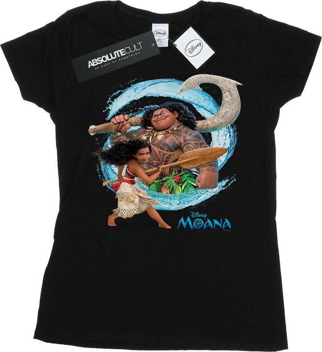 Image du produit Disney - T-shirt MOANA AND MAUI WAVE - Femme (XXL)