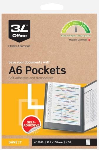 Produktbild Pockets (A6, 50 x)