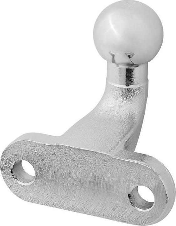 Actual product image ProPlus Trailer coupling ball silver right-angled