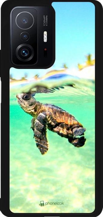 Image du produit PhoneLook Coque Silicone rigide noir Turtle Underwater (Xiaomi 11T)