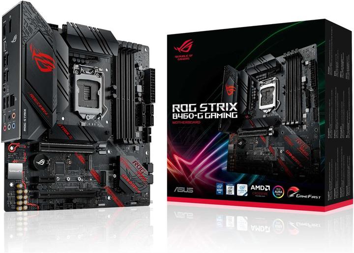 Produktbild ASUS ROG STRIX B460-G GAMING (LGA 1200, Intel B460, mATX)