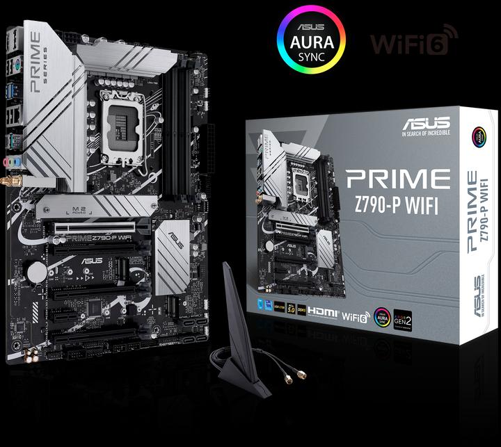 Actual product image ASUS Prime Z790-P Wifi (LGA 1700, Intel Z790, ATX)