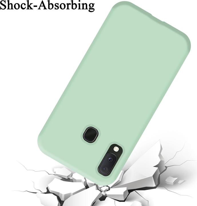 Image du produit Cadorabo TPU Liquid Silicone Case Cover (Samsung Galaxy A20e)