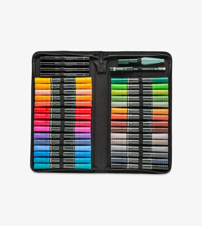 Immagine prodotto Faber-Castell Marcatore acquerello Albrecht Dürer 30 Zipper (Verde, 30 x)