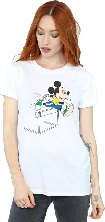 Immagine prodotto Disney Mickey Mouse Hurdles Maglietta Ampia Donna (L)