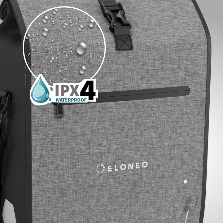 Actual product image Eloneo Bicycle bag for laptop (28 l, Luggage carrier bag)