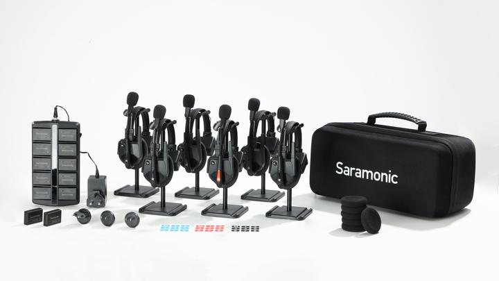 Actual product image Saramonic Witalk9-6S Wireless Intercom Headset System (Wireless)