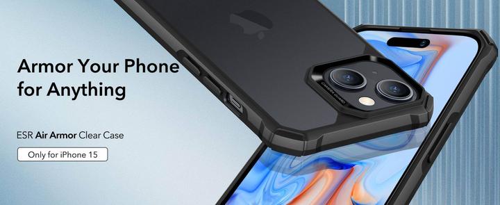 Actual product image ESR Air Armor Case (Apple iPhone 15)