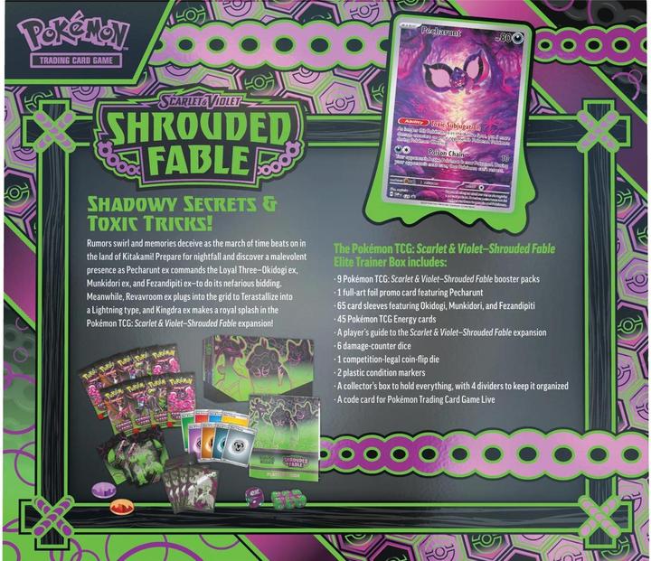 Image du produit Pokémon TCG SV 6.5 Elite Trainer Box (Anglais, Boîte Elite / Top Trainer)