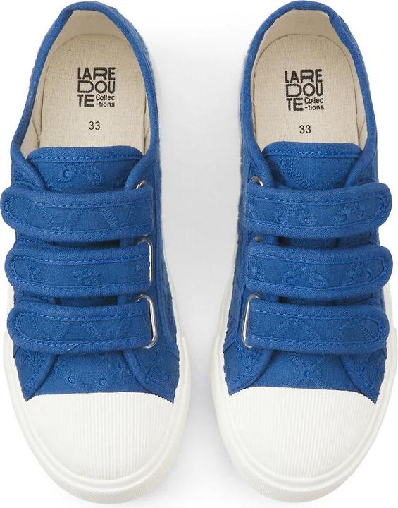 Produktbild La Redoute Collections Flache Canvas-Sneakers mit Lochstickerei (26)