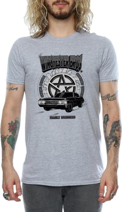 Immagine prodotto Supernatural Winchester Bros Maglietta Uomo (XXL)