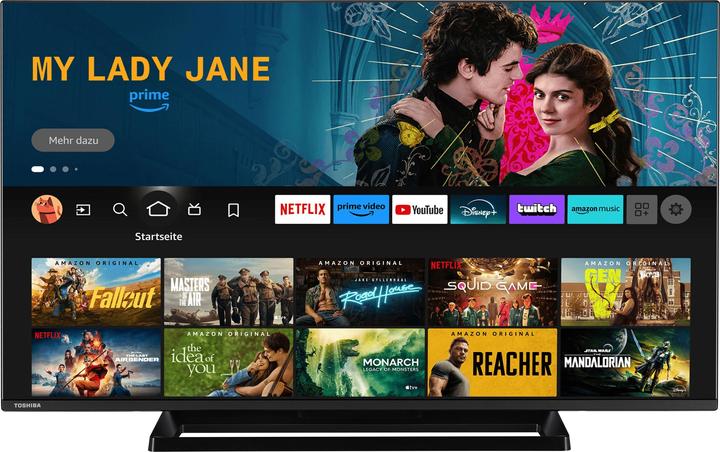 Produktbild Toshiba 43 Zoll Fernseher Fire TV (4K UHD Smart TV, Dolby Vision HDR, Triple-Tuner, Alexa Built-In)
