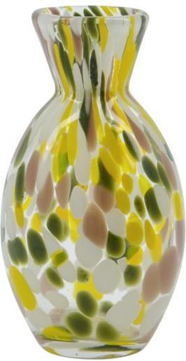 House Doctor Vase, HDMote, Gelb (Ø 8 x 14.5 cm)