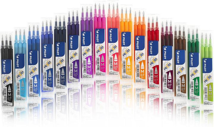 Actual product image Pilot FriXion Refill Point Set Set of 3 (Refill, Violet, 0.25 mm)