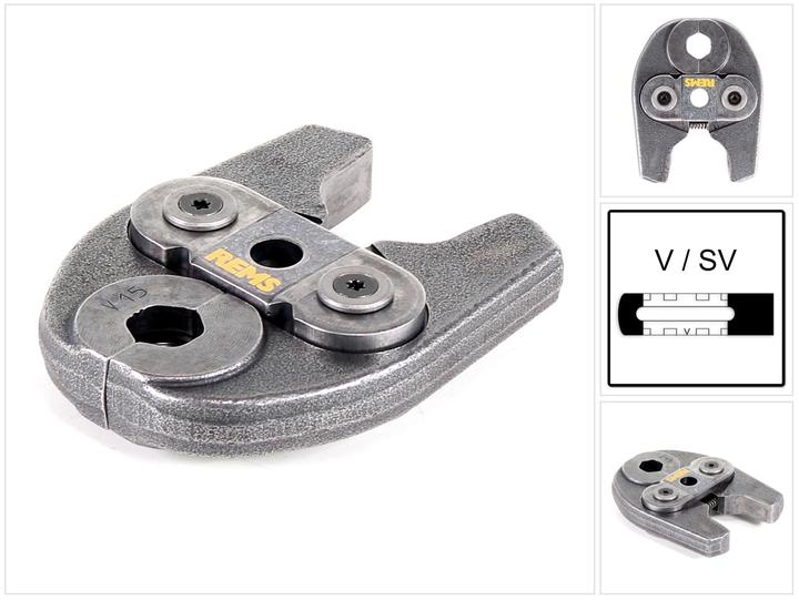 Produktbild Rems Presstang Mini V 15 - t/Nirosan, Viega, Frabo m.m. (150 mm)