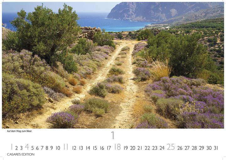Produktbild Kreta 2026 S 24x35 cm (24 x 35 cm, Deutsch)