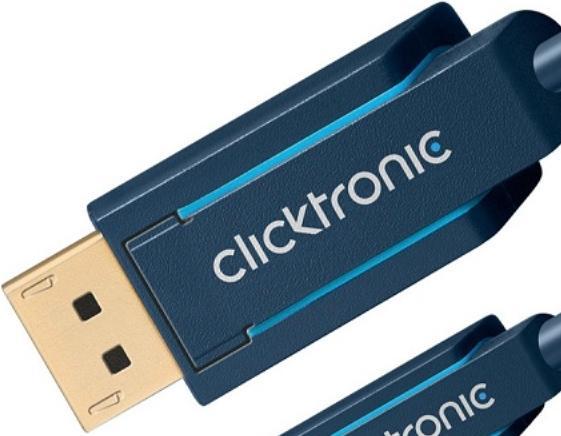 Actual product image clicktronic Mini DisplayPort — DisplayPort (1 m, DisplayPort)