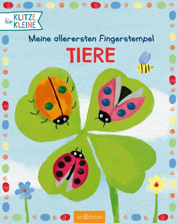 Immagine prodotto Für Klitzekleine: Meine allerersten Fingerstempel Tiere (Tedesco, Katya Mensing, 2024)