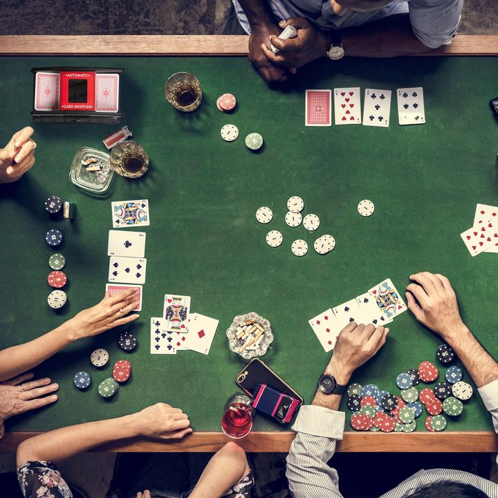 Actual product image Relaxdays Card Shuffling Machine for 4 Decks