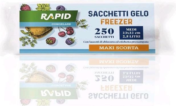 Actual product image Rapid Freezer bag roll hdpe 23x32 cm (1 x)