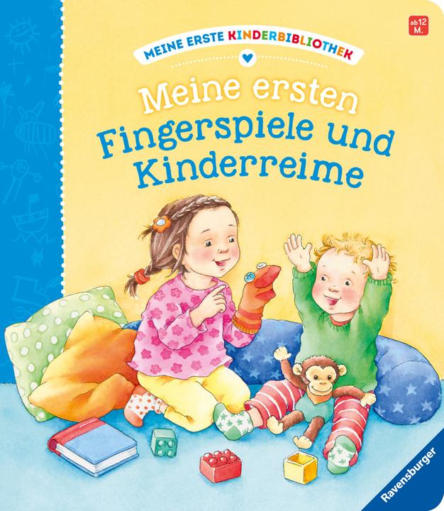 Actual product image Ravensburger My first finger games and nursery rhymes (German)