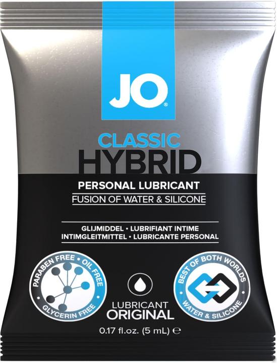Produktbild System JO Sachet Classic Hybrid Glijmiddel 5 ml (5 ml)