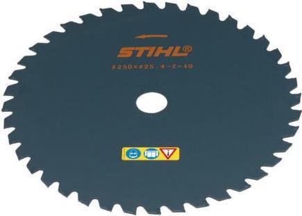 Immagine prodotto Stihl 250-40 Grasschneideblatt (Tosaerba, Lame per tosaerba + lame di ricambio per macchine da giardino)