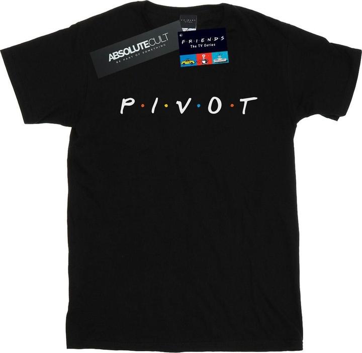 Immagine prodotto Friends Pivot Logo Maglietta Ragazze (140, 146)