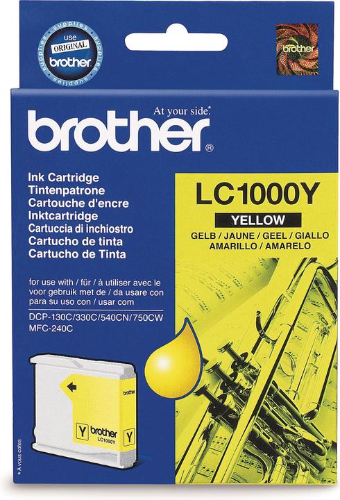 Actual product image Brother Lc-1000y (Y)