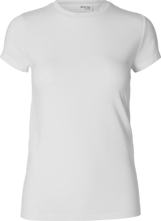 Selected Femme T-shirt slim fit con scollo rotondo (S)